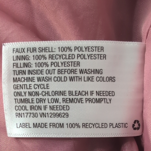 Wild Fable Dusty Rose Puffer Jacket - Picture 6 of 13